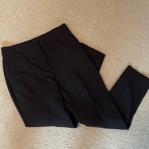 Express High Rise Columnist Ankle Pant Black Size 4